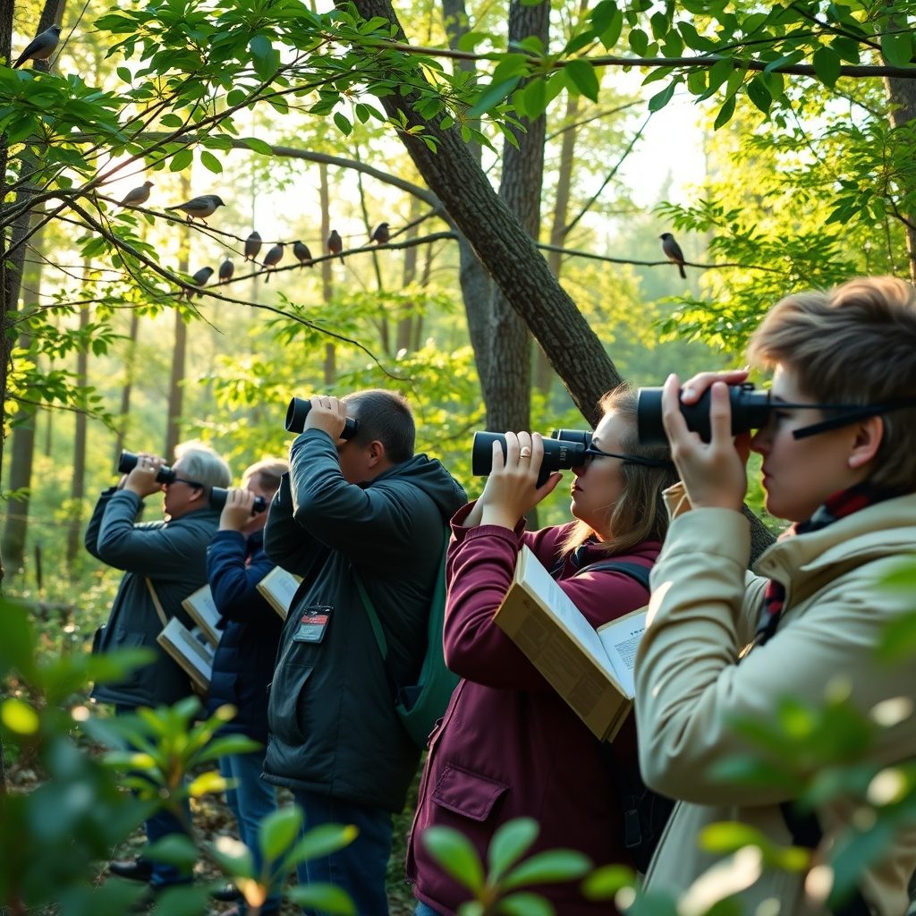 Birdwatching checklist