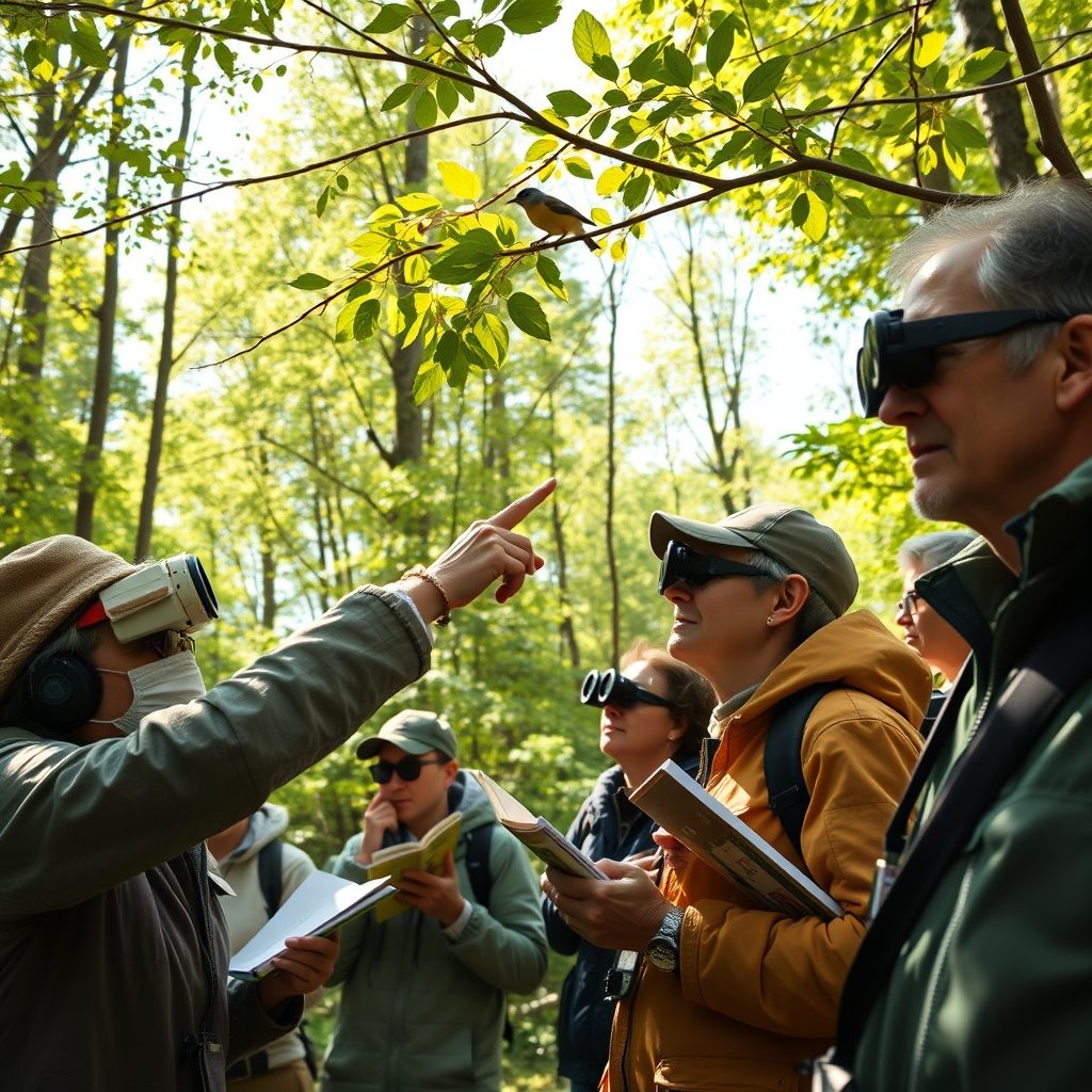 Birdwatching outing